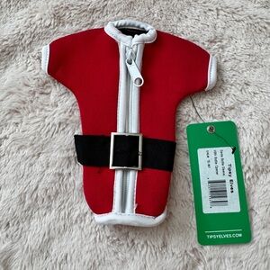 NWT Tipsy Elves Santa Bottle Sleeve